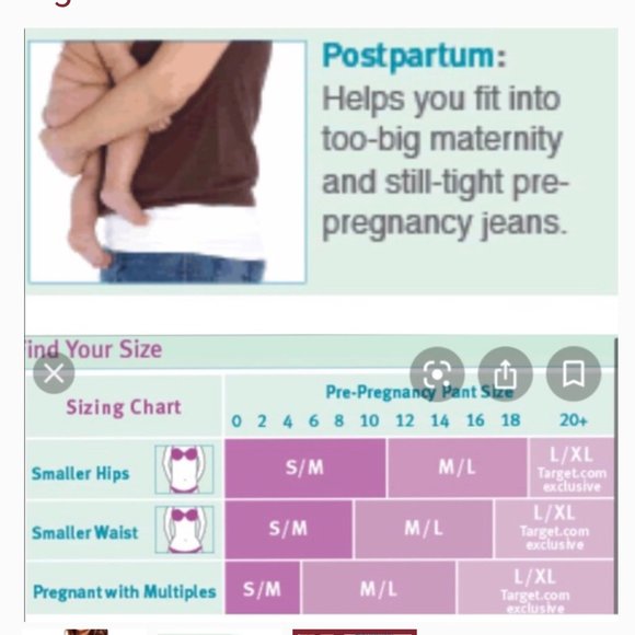 Ingrid & Isabel BeBand Black size M/L NWOT - Picture 3 of 6